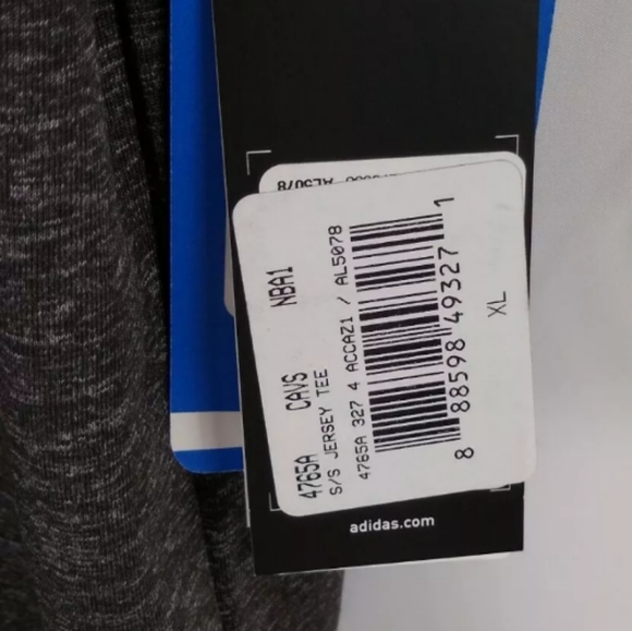 NBA Cleveland Cavaliers Adidas Climate Performance short sleeve shirt Men's XL - Picture 2 of 8